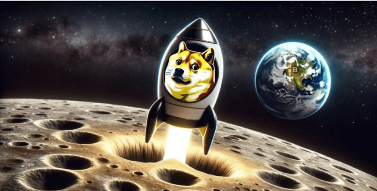 狗狗币太空大秀:DHL月球盒预示圣诞狂欢,DOGE要闯月球啦
